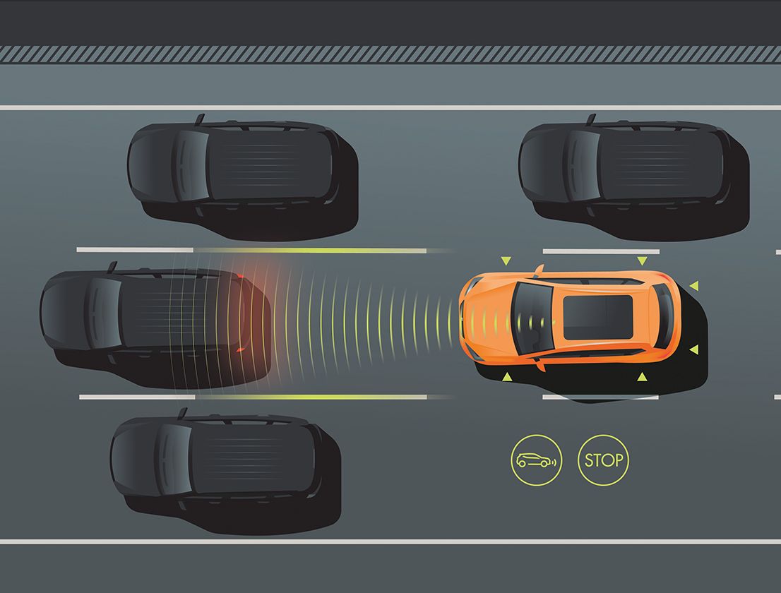 seat traffic jam assist feature